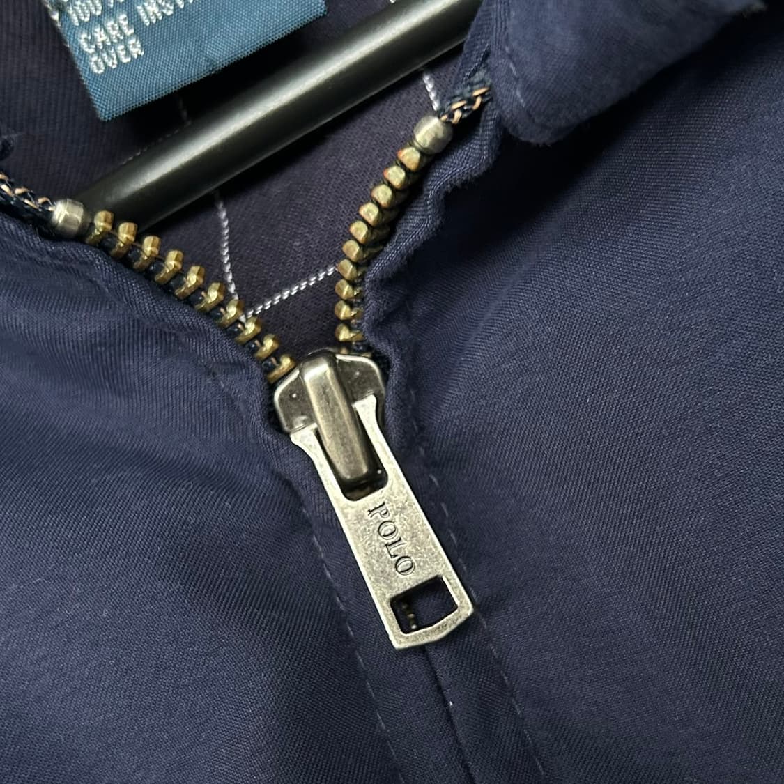 *rare* 빈티지 90s 폴로 네이비 해링턴 자켓 상품이미지5