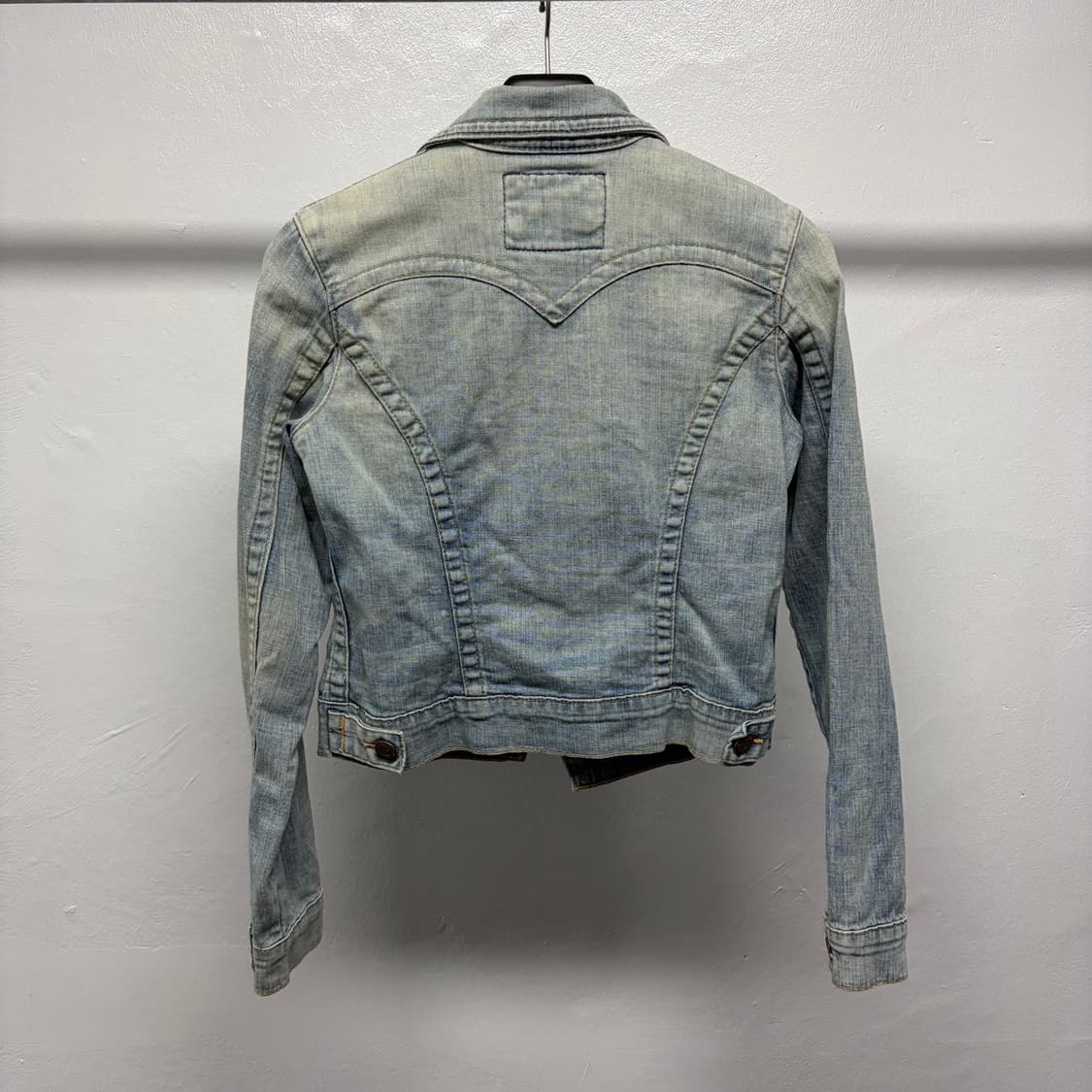 트루릴리젼 크롭 청자켓 상품이미지2