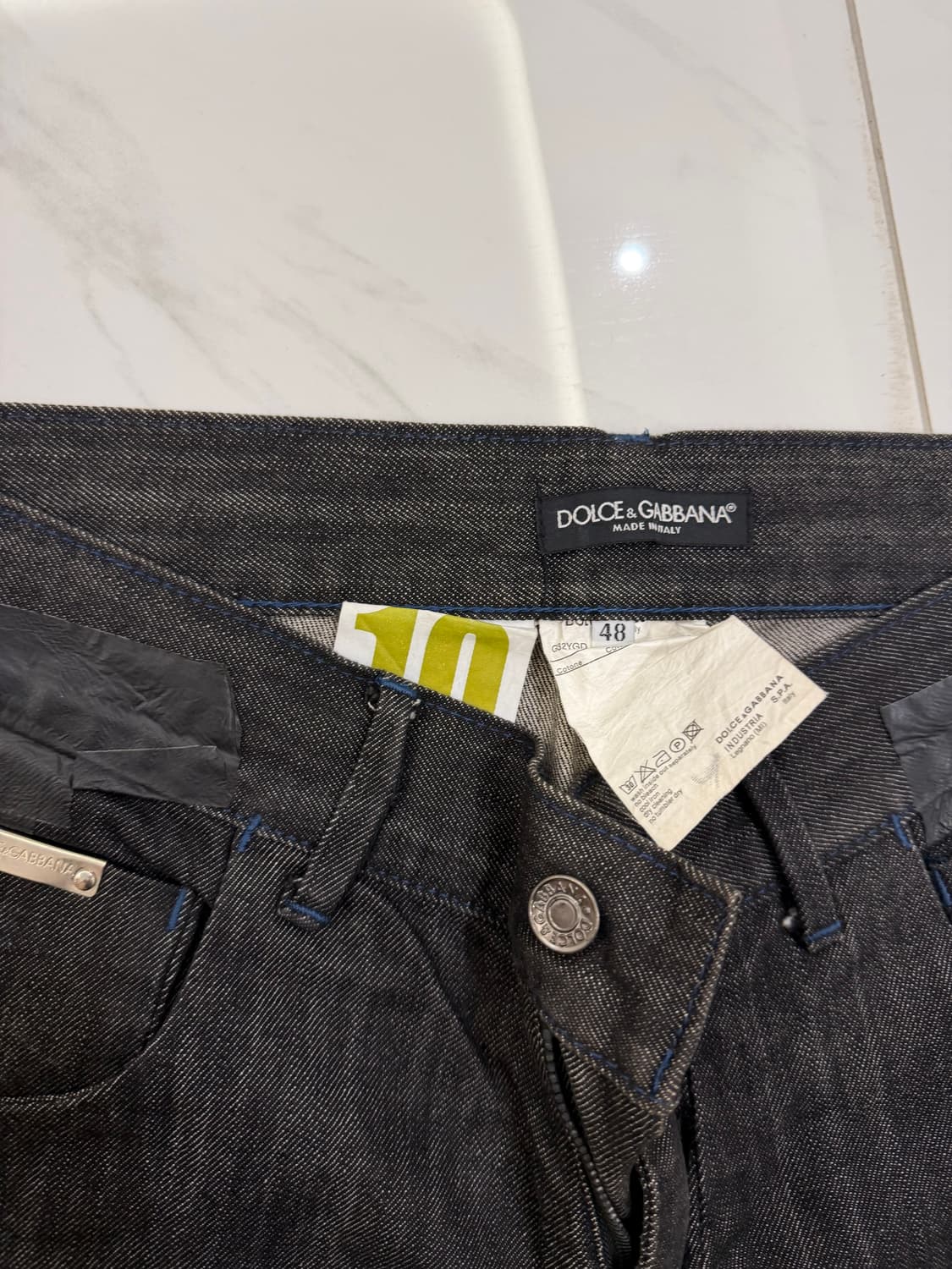 돌체앤가바나 10 골드 테이프데님 상품이미지3