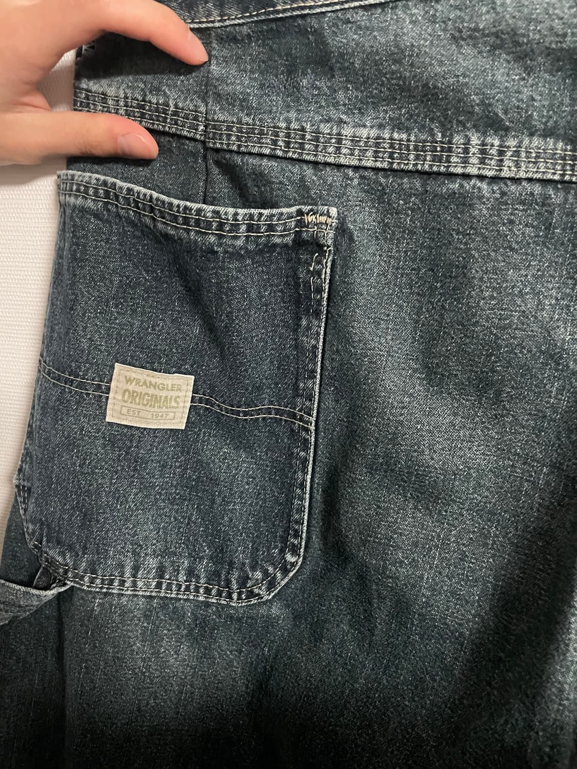 빈티지 워싱 데님 팬츠 상품이미지2