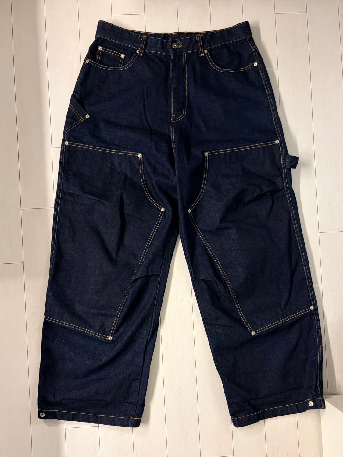 9999아카이브 더블니 팬츠 상품이미지2