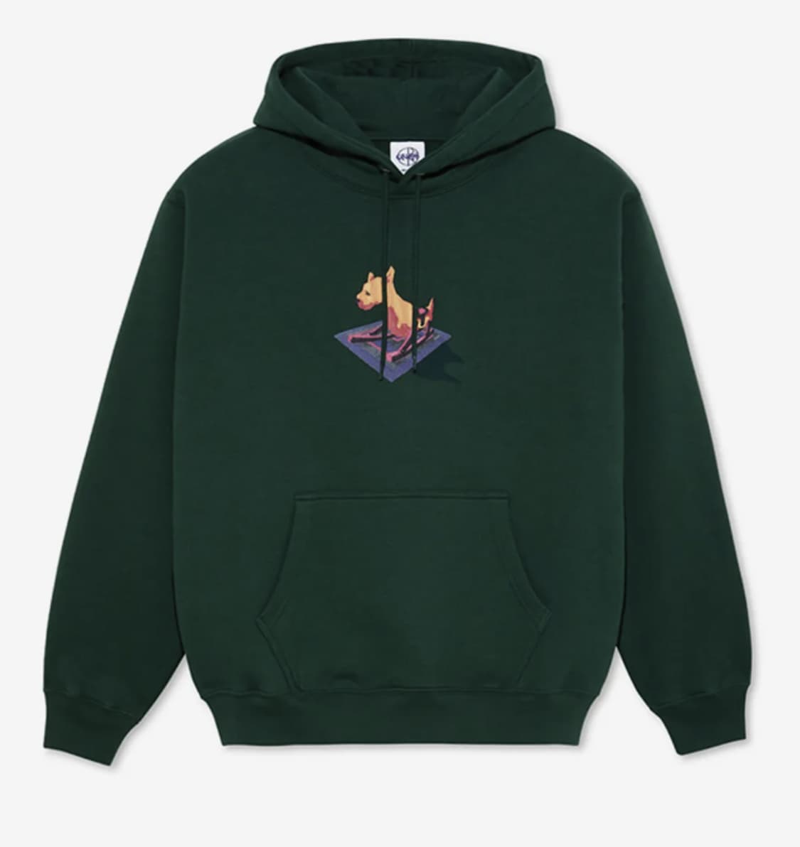 Polar skate dave hoddie dog dark green 상품이미지1