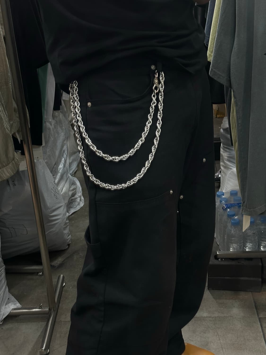 New🖤Too long chain- 뒤져버리는 바지 체인 상품이미지8