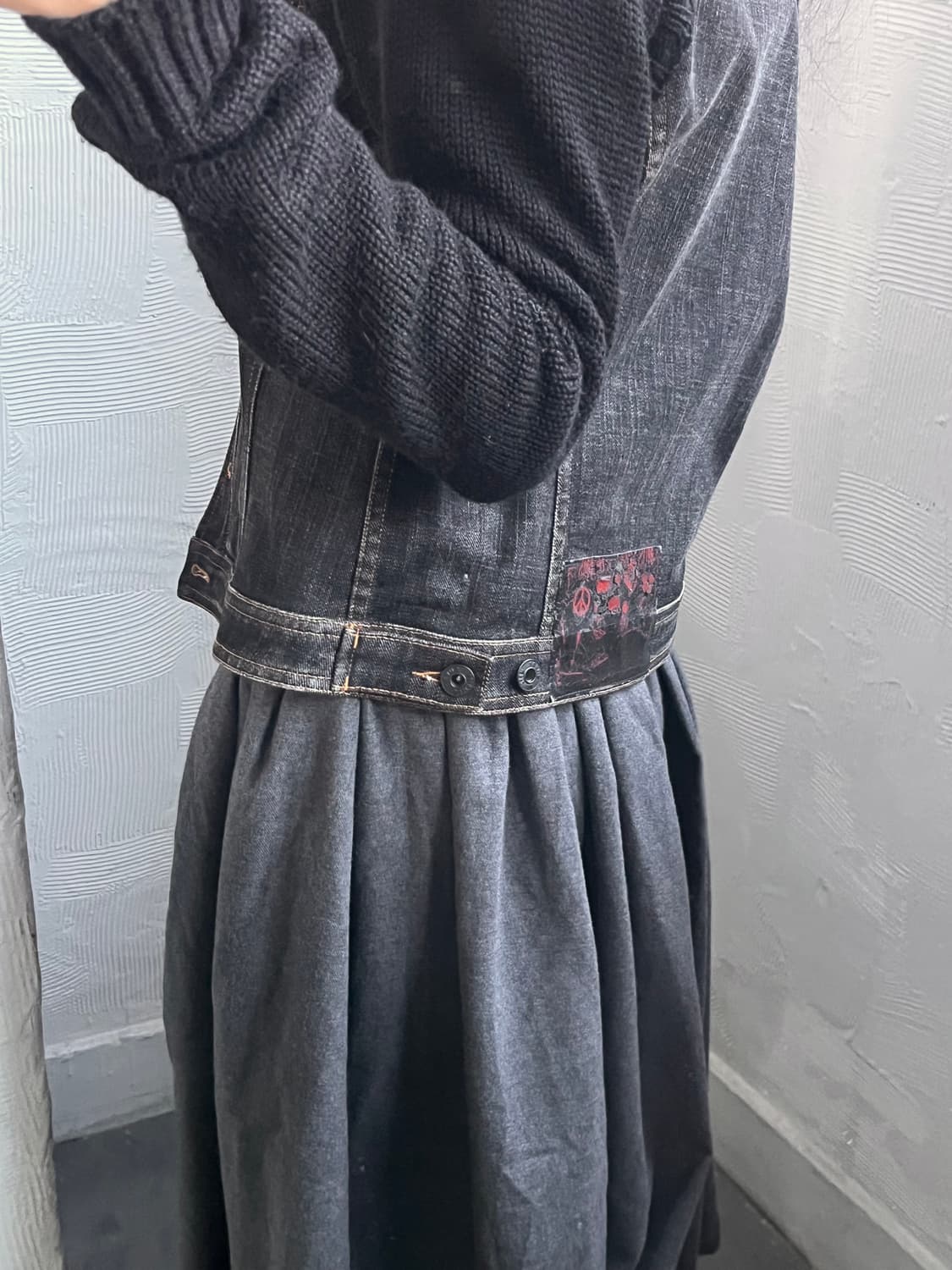 Moschino 모스키노 블랙 데님 자켓  상품이미지3