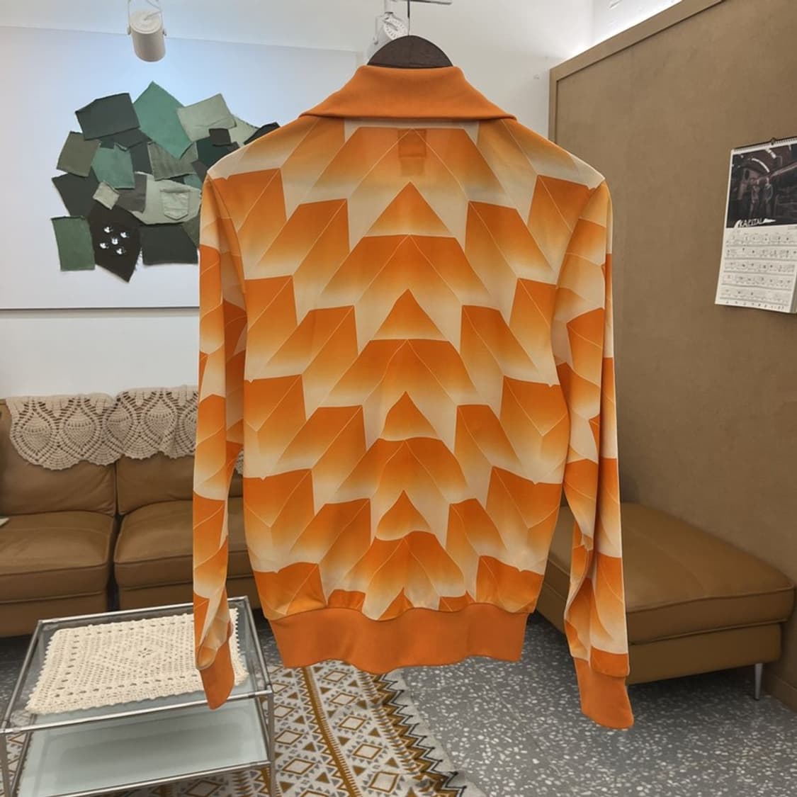 아디다스 레트로 00s 네덜란드 축구 오렌지 져지 집업 90 C10691 상품이미지3