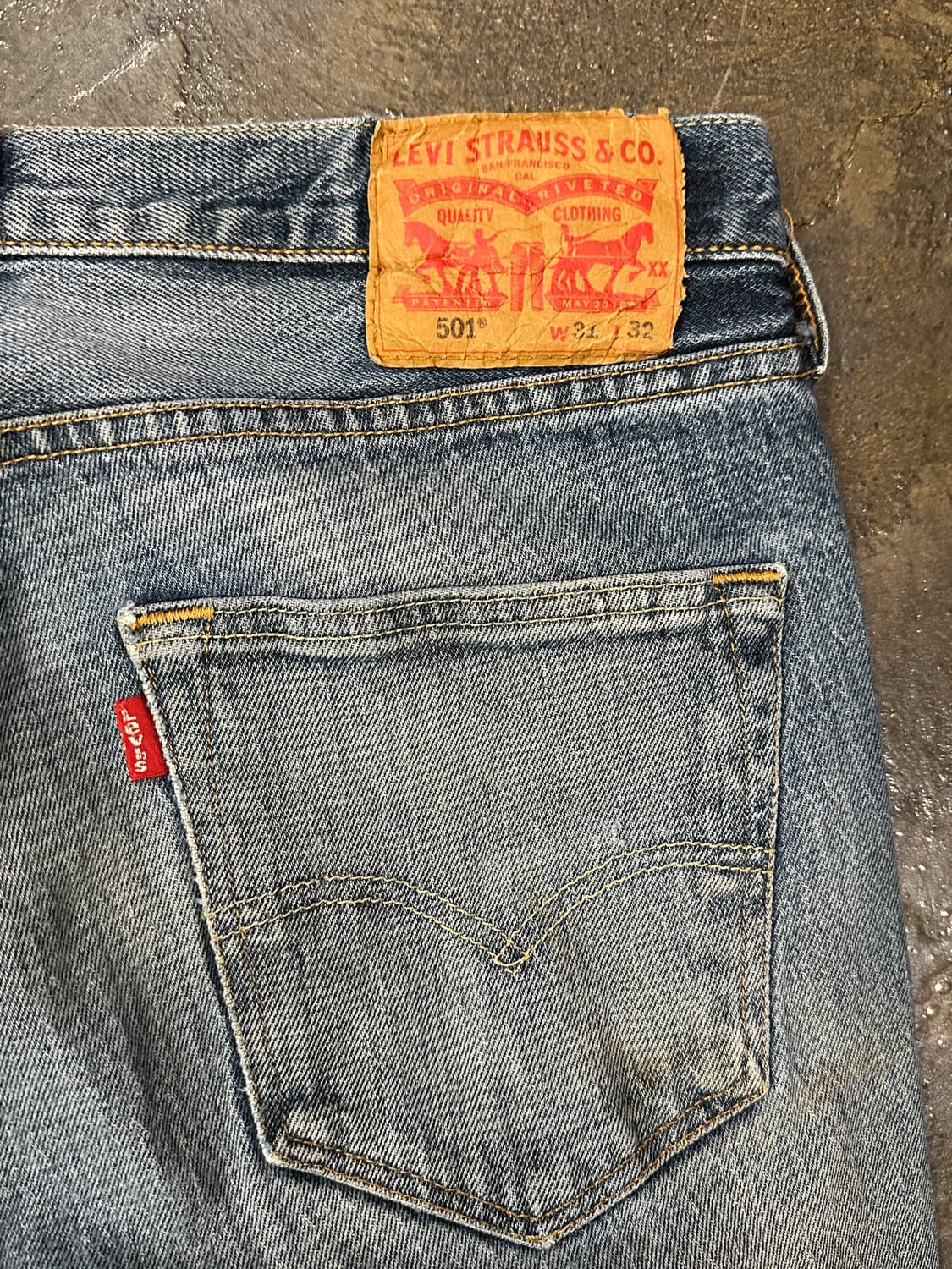 리바이스 501 W31 L32 상품이미지4