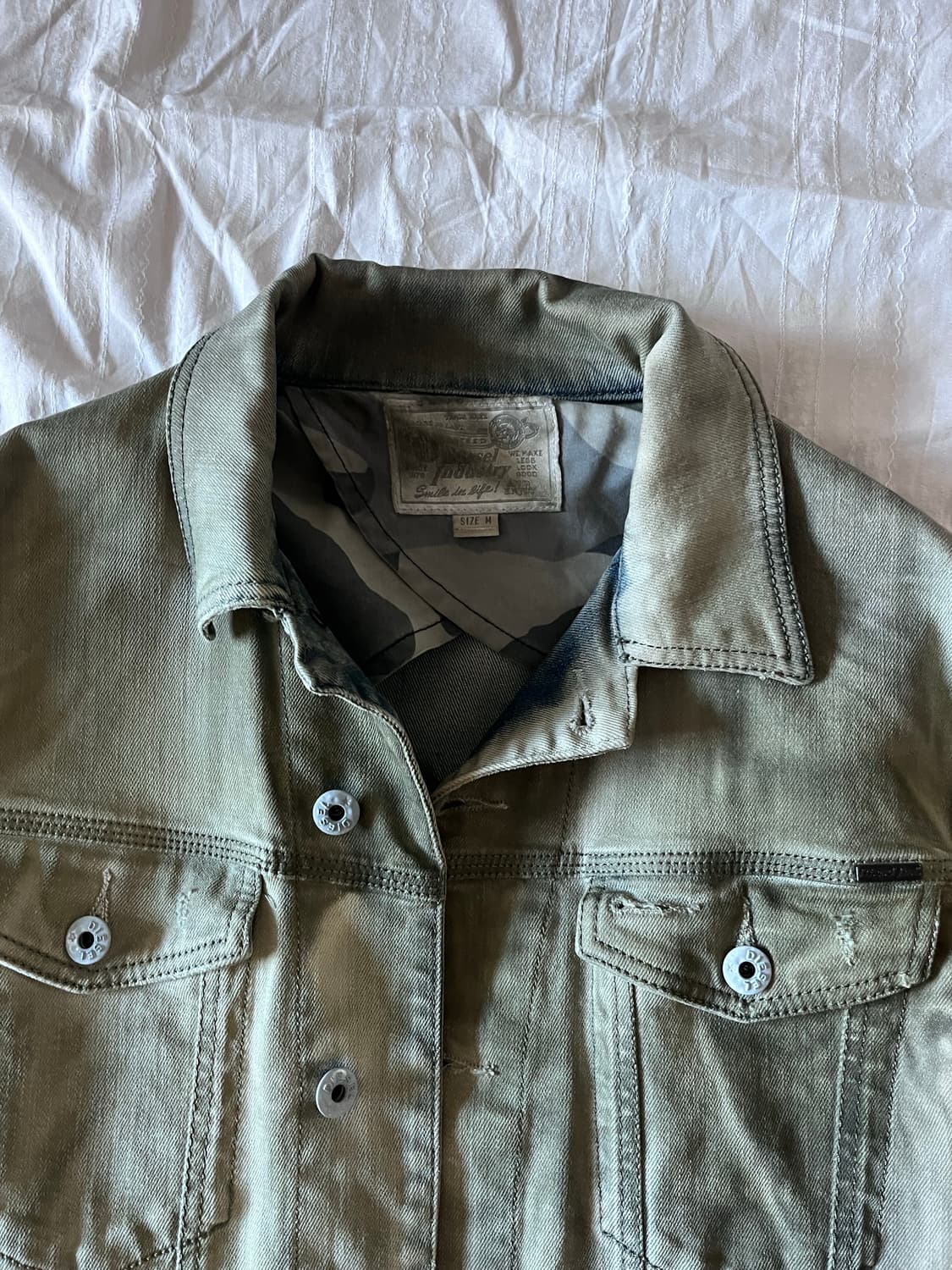 DIESEL vintage wash  Denim Jacket  상품이미지3