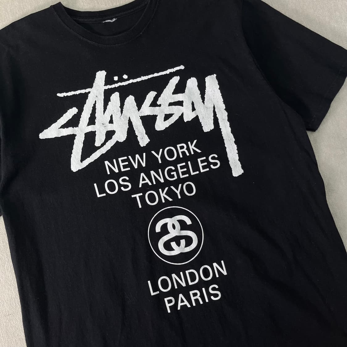 105 스투시 월드투어 반팔 티셔츠 상품이미지3