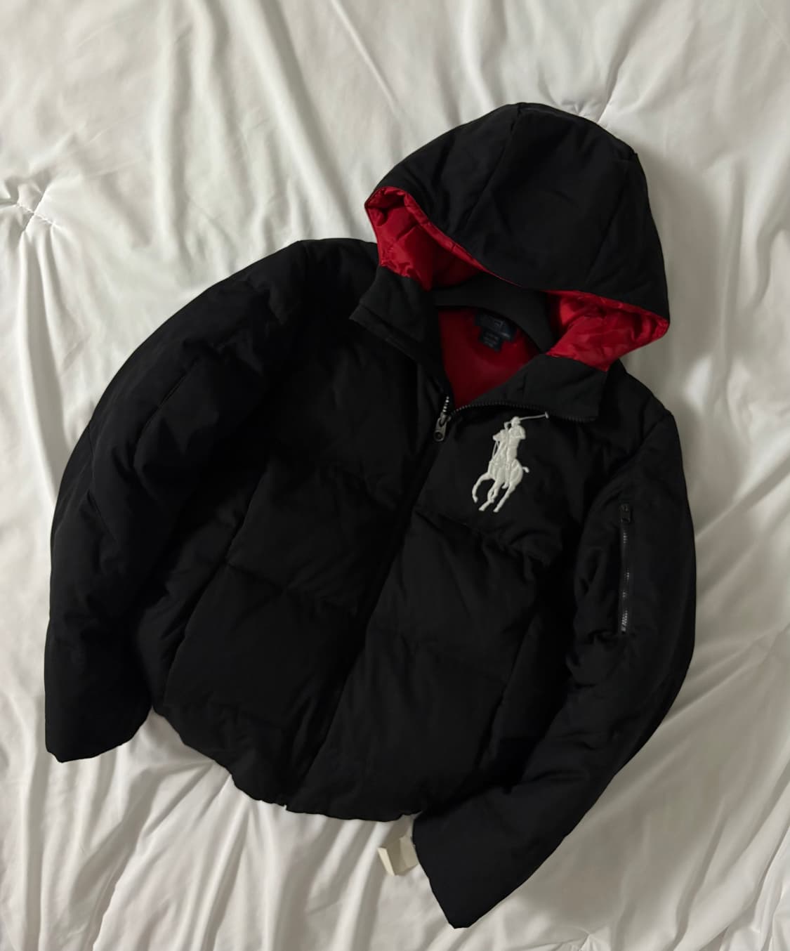 폴로 빅포니 패딩 블랙 S 상품이미지4