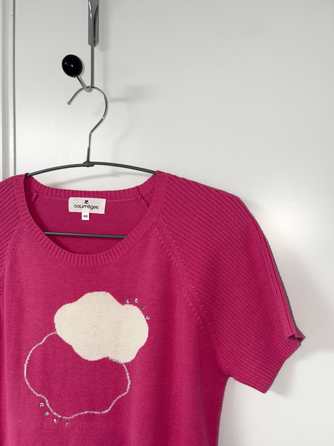 Courreges 꾸레쥬 반팔 니트 상품이미지3