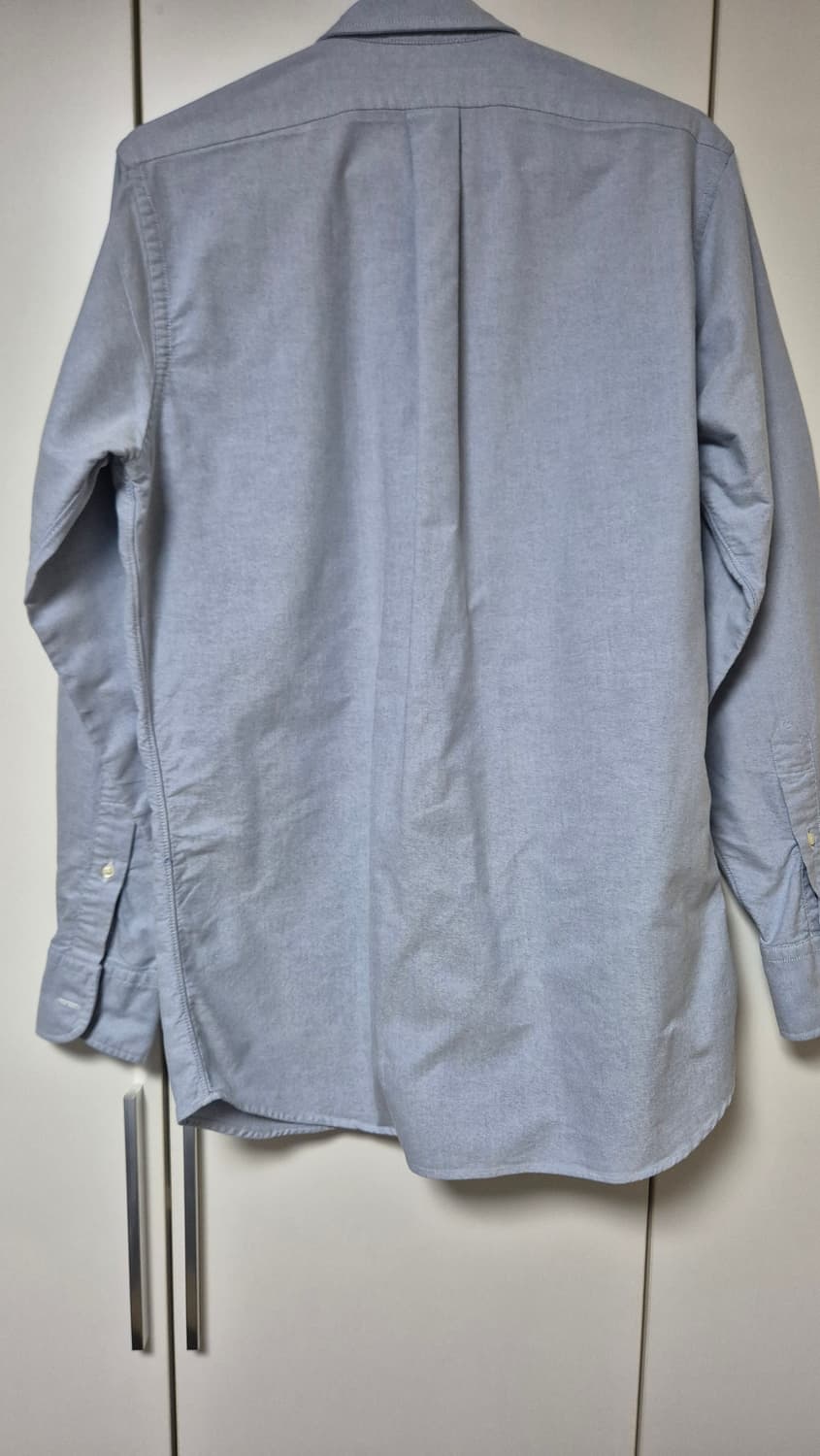 인디비주얼라이즈드 옥스포드 버튼다운 셔츠 블루 100사이즈 상품이미지3