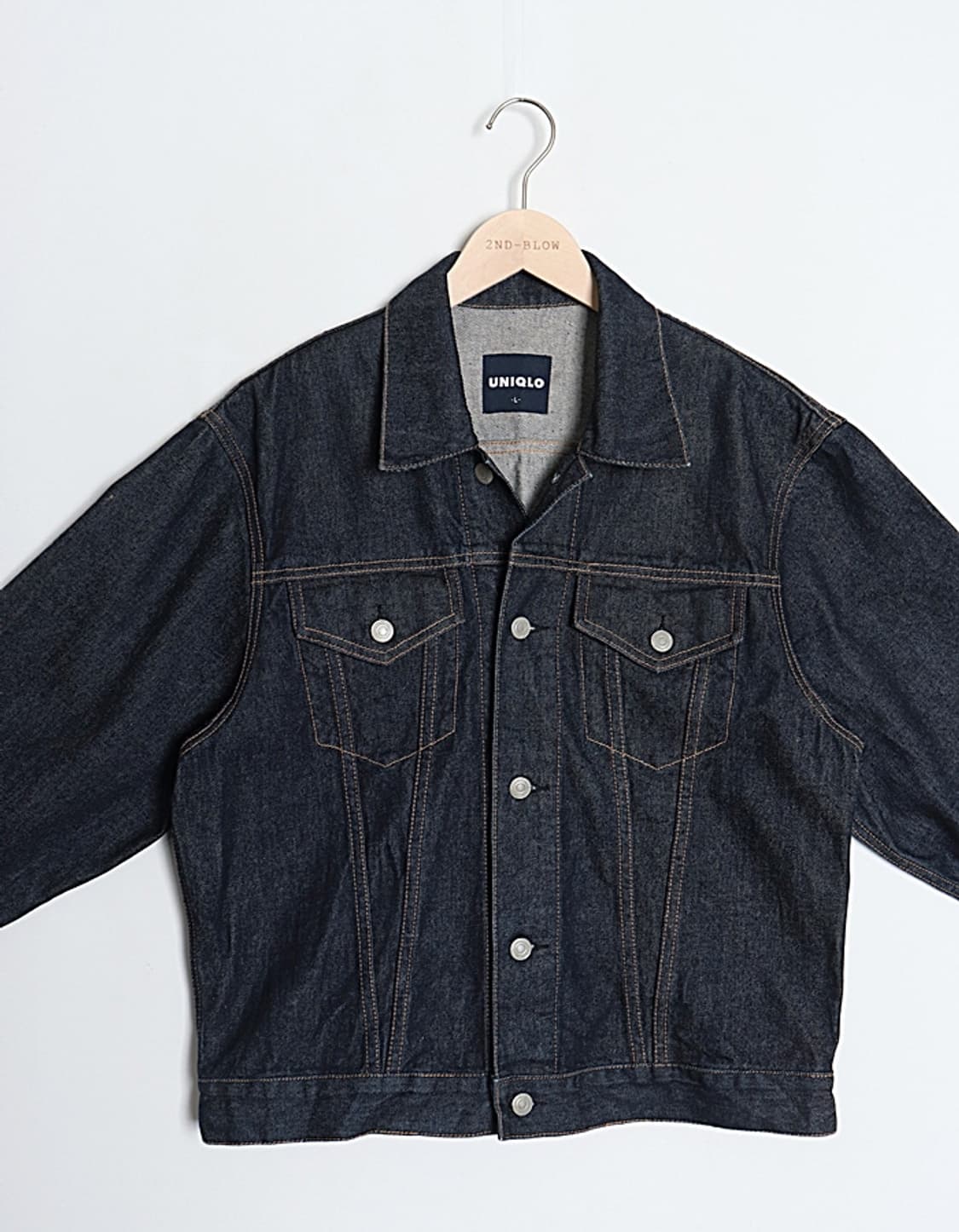 90's UNIQLO Denim Jacket 상품이미지2