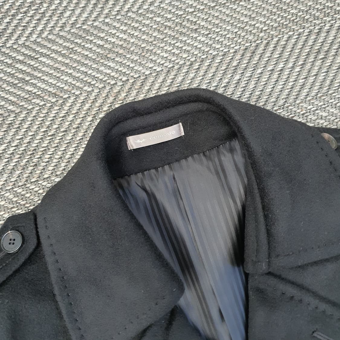 미착용 코모도 울 캐시미어 코트 남자103 상품이미지2