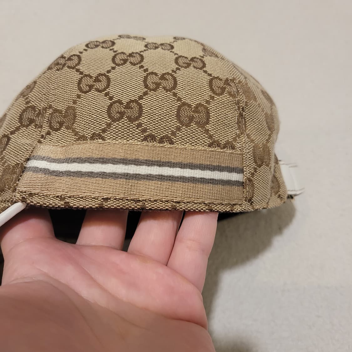구찌 GG 캔버스 볼캡 M 상품이미지4