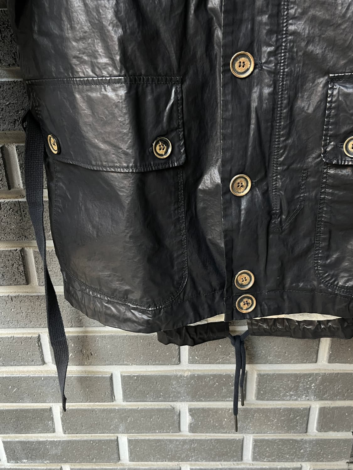 Diesel 디젤 코티드 윈드브레이커 자켓 상품이미지9