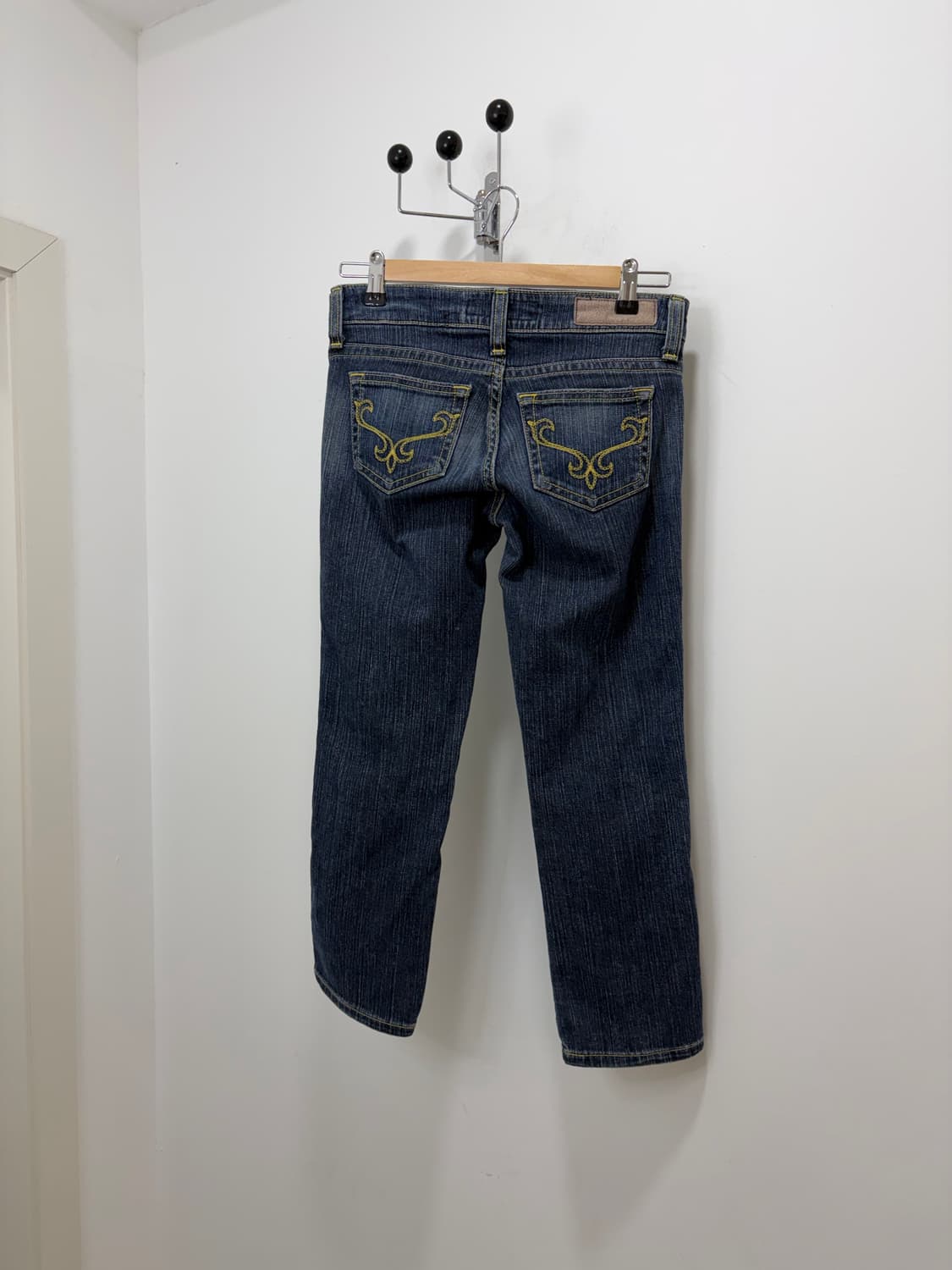 Vienus Jean  y2k 데님 카프리 팬츠 바지 상품이미지7