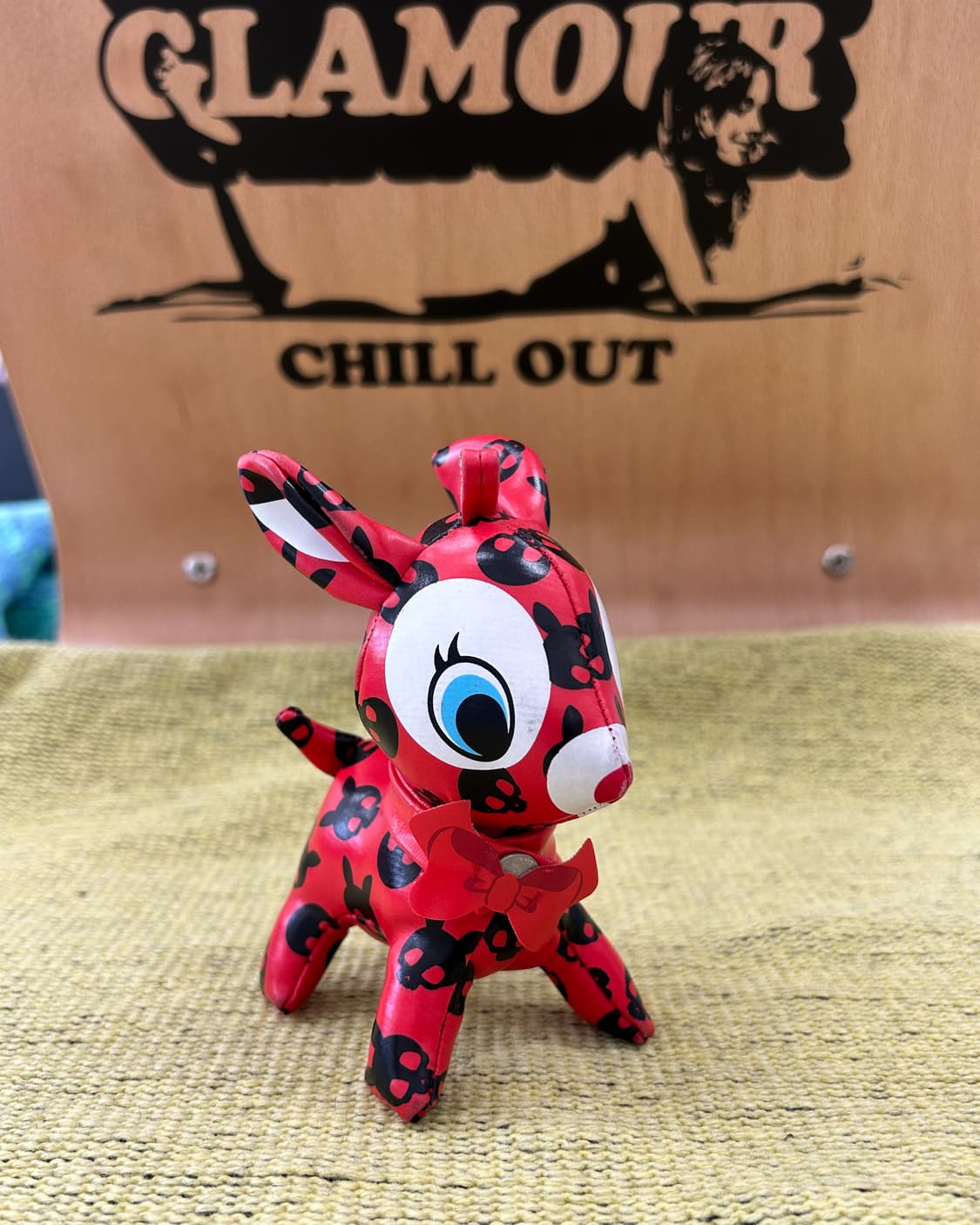 푸치 바비에 - 스컬 / 일본 빈티지 인형 키체인 키링 상품이미지2