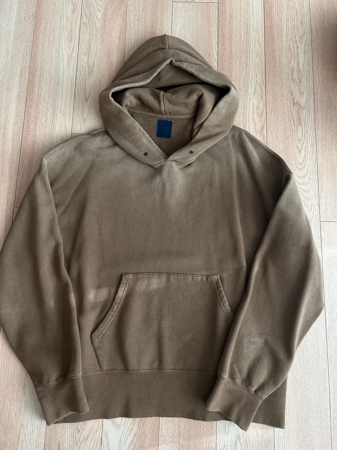 비즈빔 가먼트 다이드 후디 Court Hoodie P.O DMGD 상품이미지9