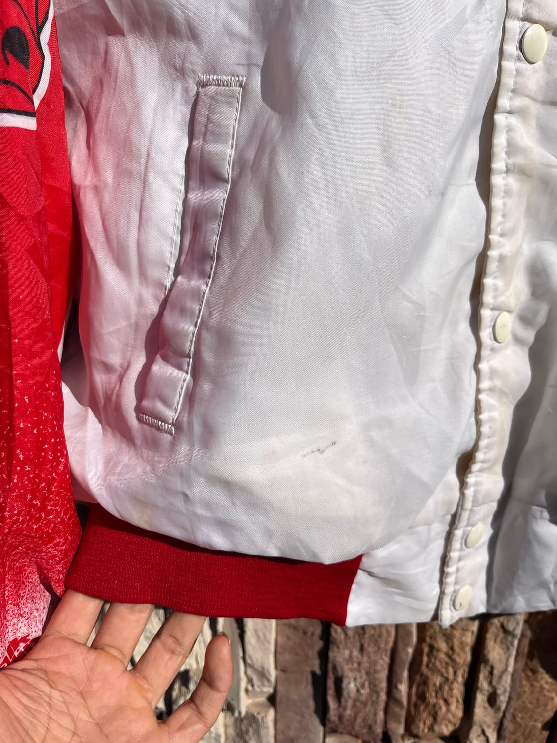 90s Michael Jordan Chicago Bulls jacket 상품이미지8