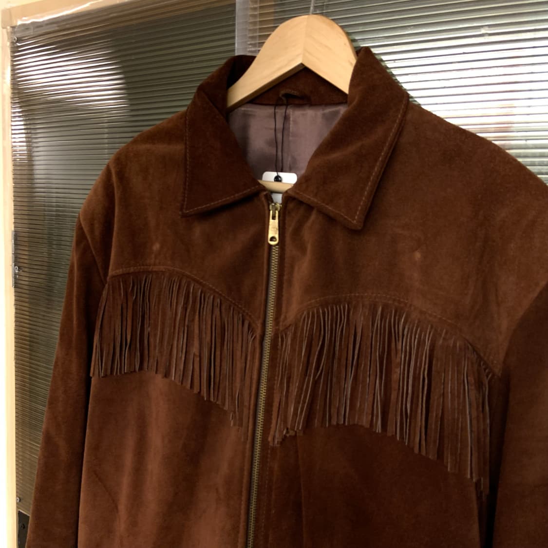 80‘s Roots 스웨이드 테슬자켓 상품이미지5