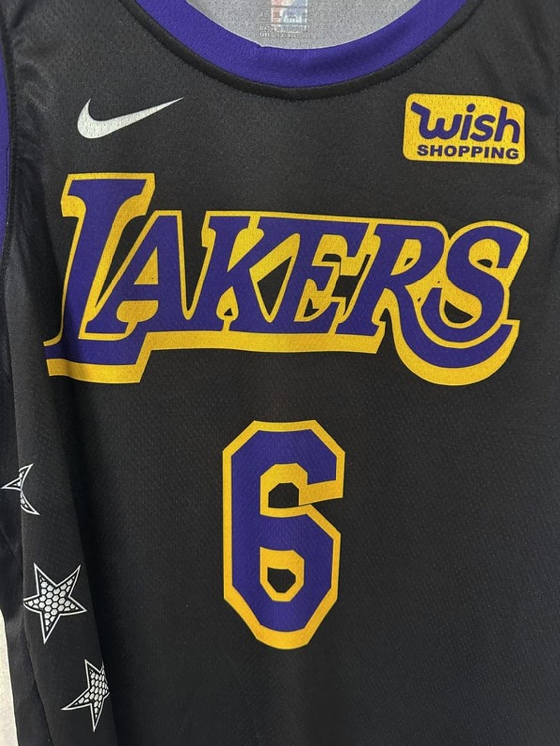 [XL] NIKE LA레이커스 제임스 NBA 스윙맨저지 상품이미지3