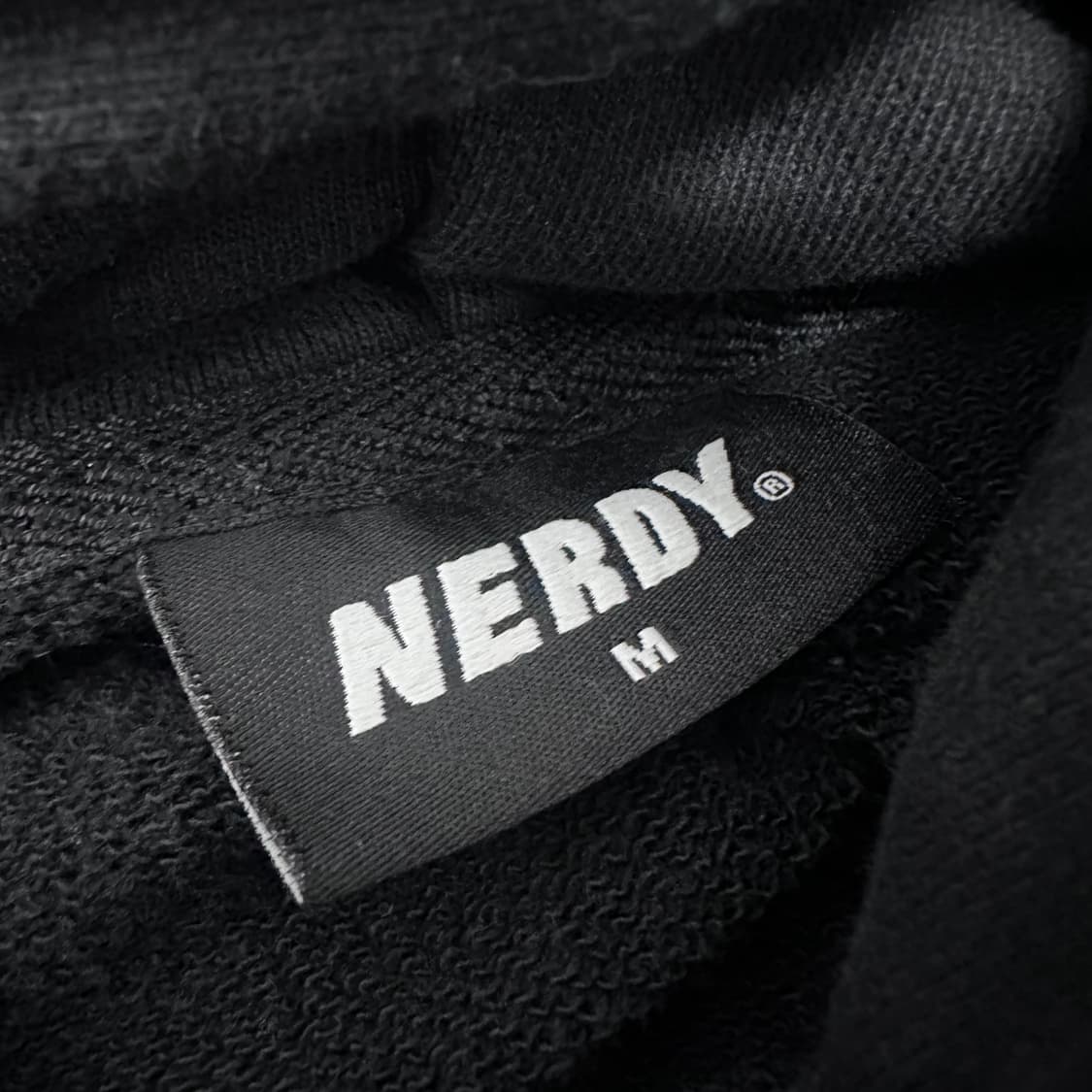 NERDY 널디 후드티 블랙 M 상품이미지4