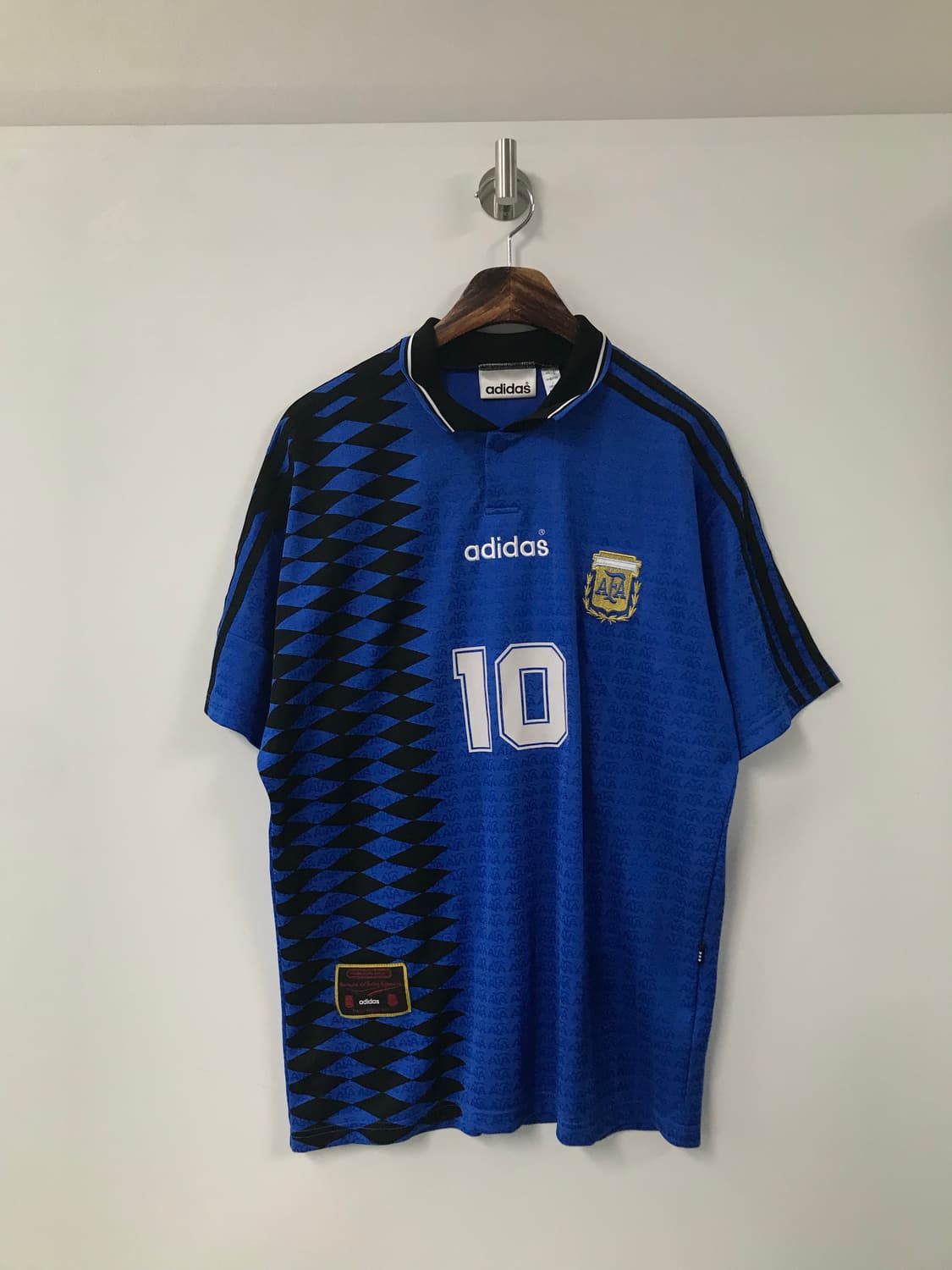 아디다스 아르헨티나 1994 레트로 져지 유니폼 상품이미지3