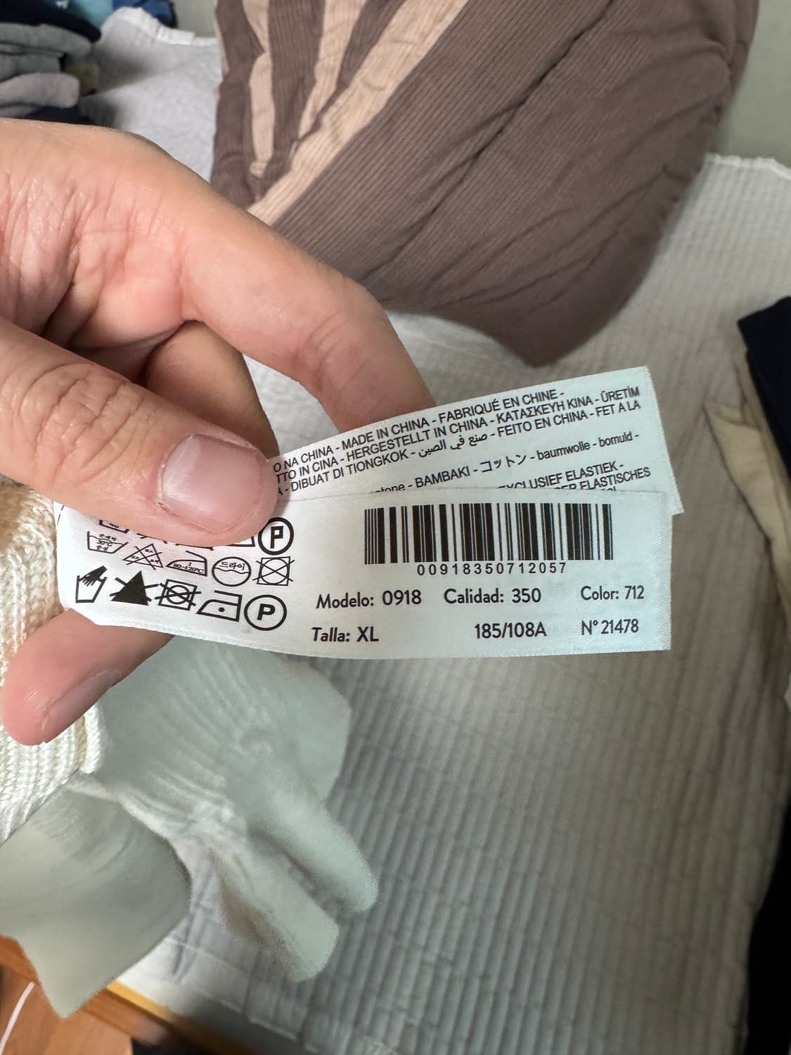 마시모두띠 / 패브릭 디테일 니트 폴로 셔츠 / 화이트 XL 상품이미지7