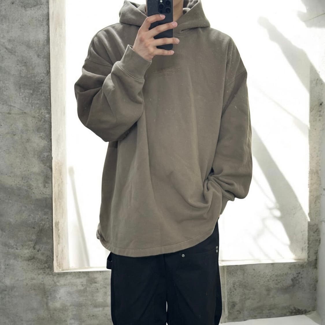 에센셜 피어오브갓 22SS 릴렉스 로브 후드티 상품이미지1