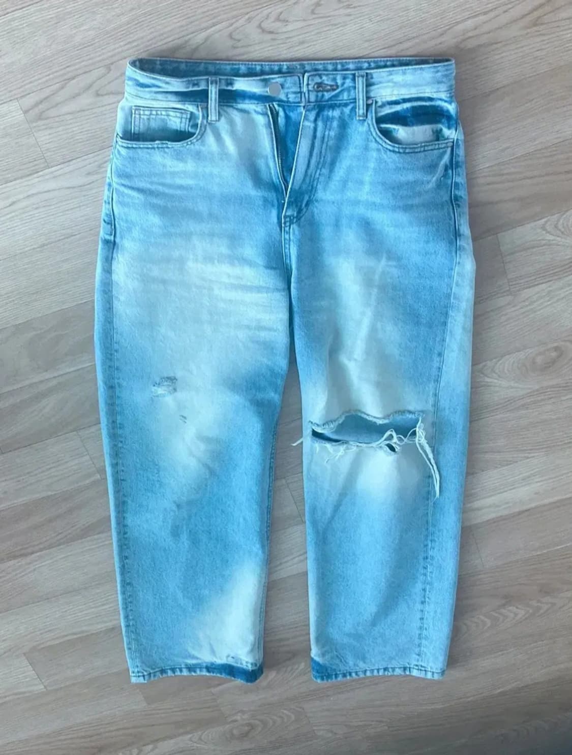 마틴플랜 세미와이드 데님 연청 46 상품이미지4