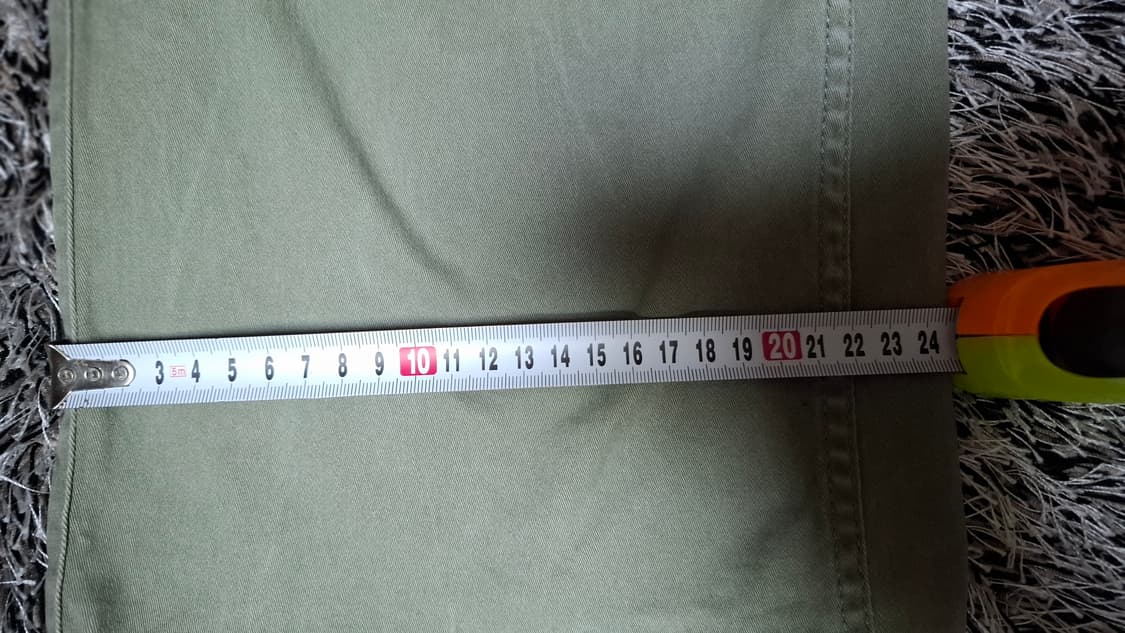 홀리스터 와이드핏 카펜터 카키색 팬츠 30 상품이미지6