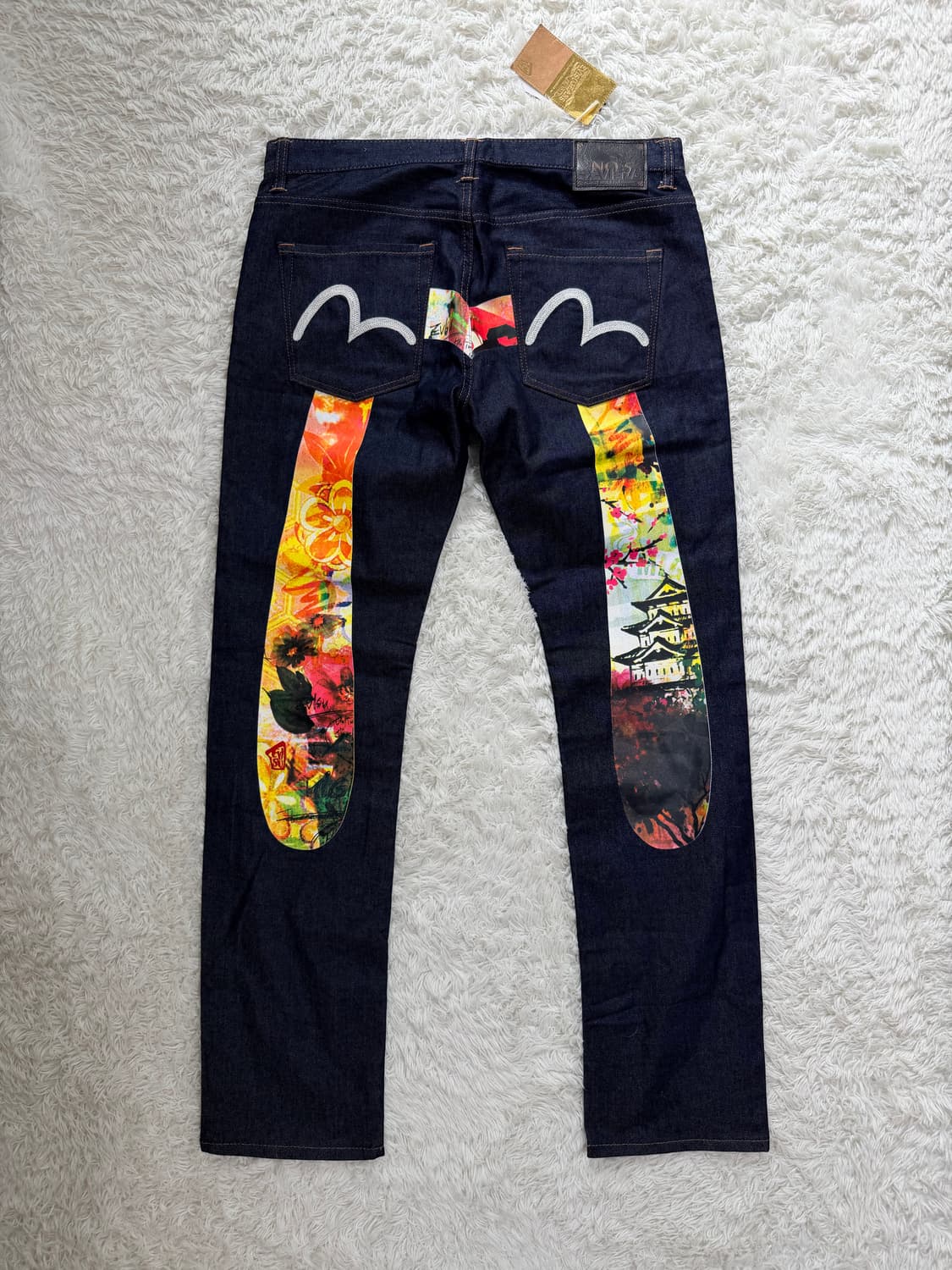 에비수(EVISU) NO.5 프라이빗 스탁 럭셔리 그래픽 데님 팬츠 상품이미지4