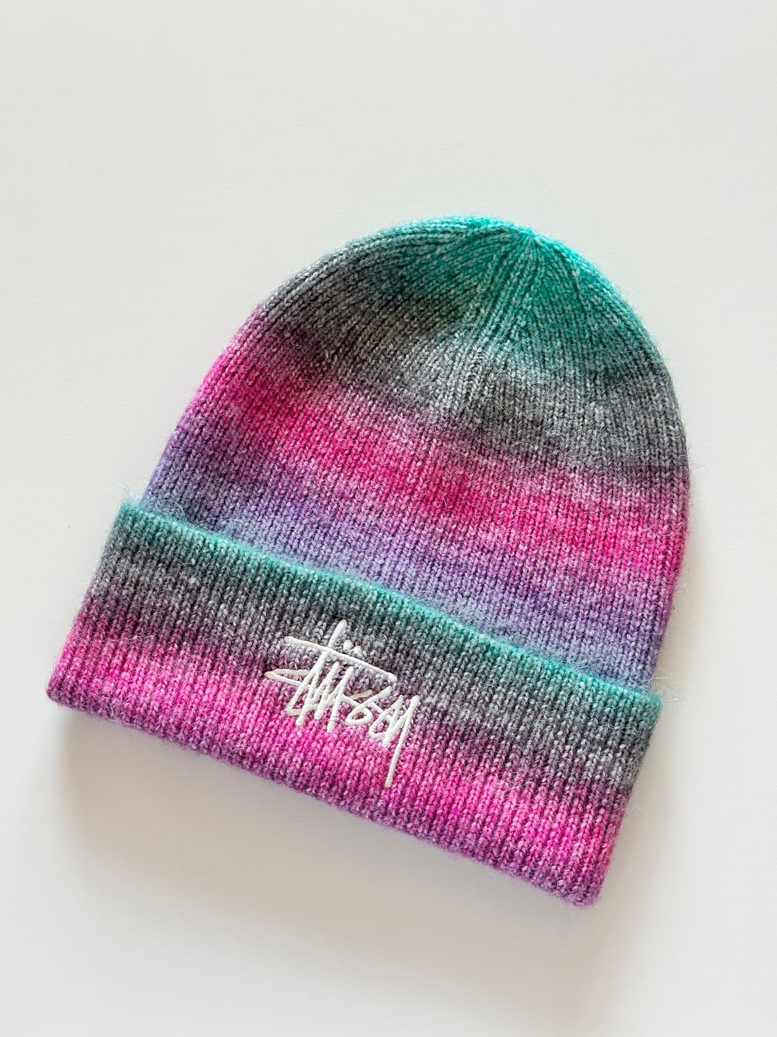 [새상품] 스투시 커프 비니 스트라이프 틸 멀티 상품이미지1