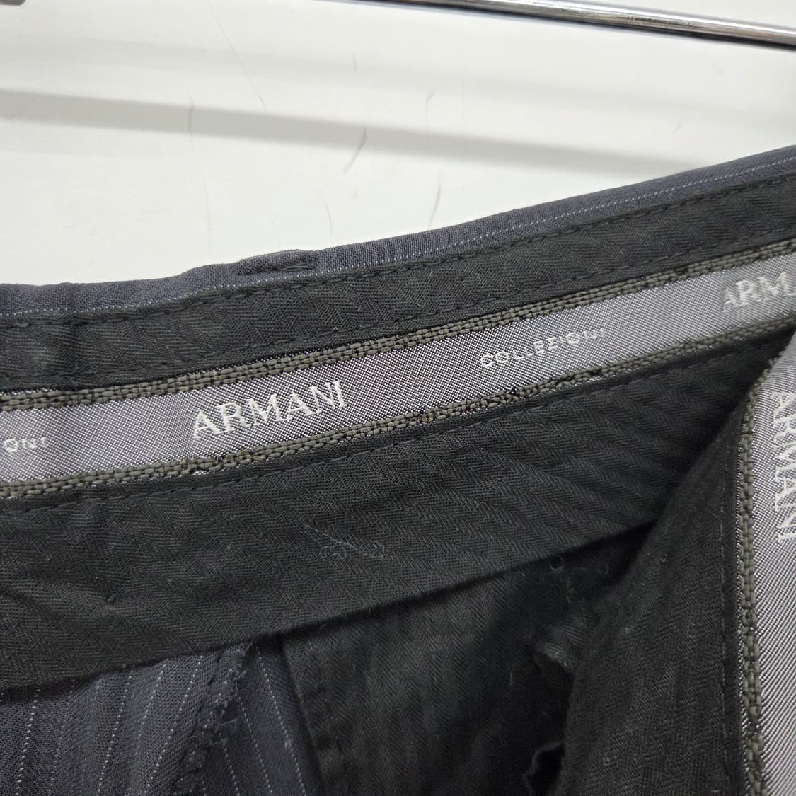 아르마니 핀스트라이프 슬랙스 30in 상품이미지5