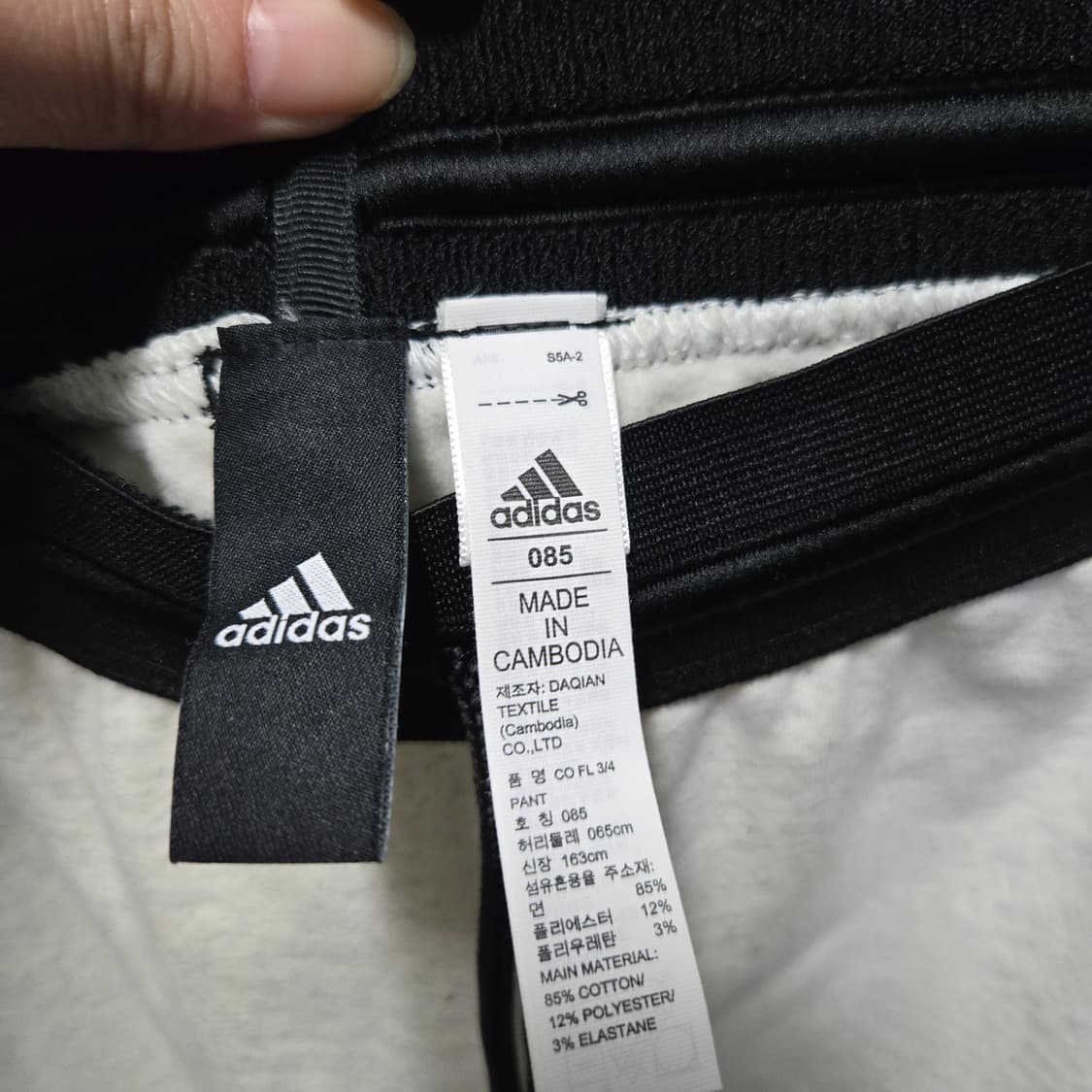 아디다스 3/4 기장 스웻 팬츠  상품이미지5