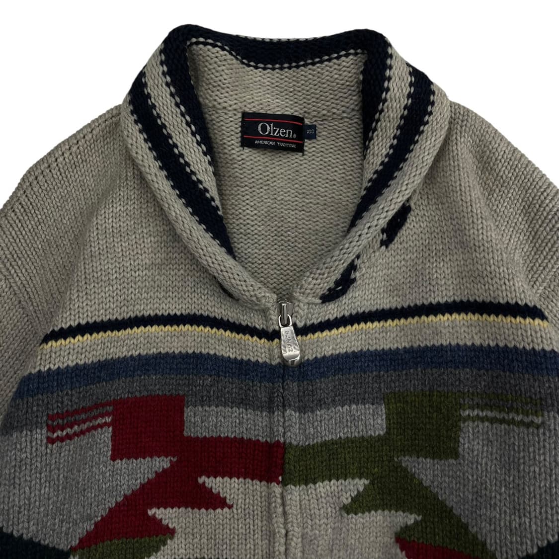 올젠 90s 치마요 니트 집업 100 상품이미지5