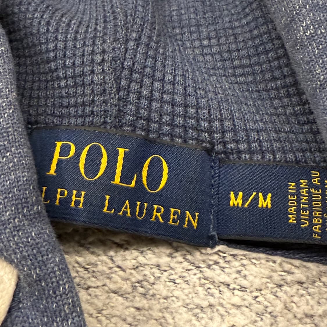 폴로 랄프로렌 블루 후드집업 상품이미지5