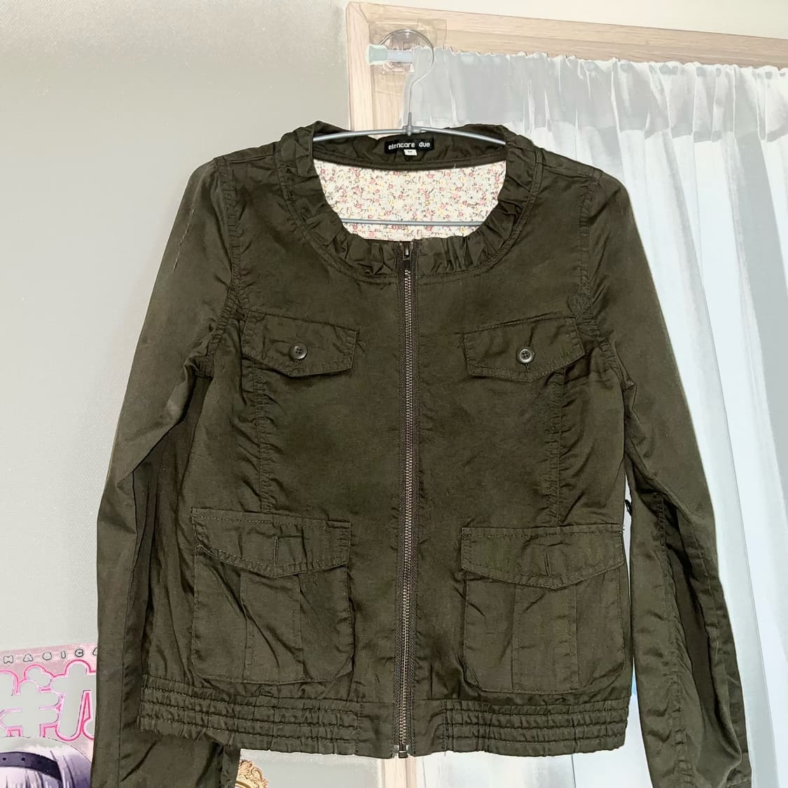 y2k 갸루깔 카키자켓 상품이미지5