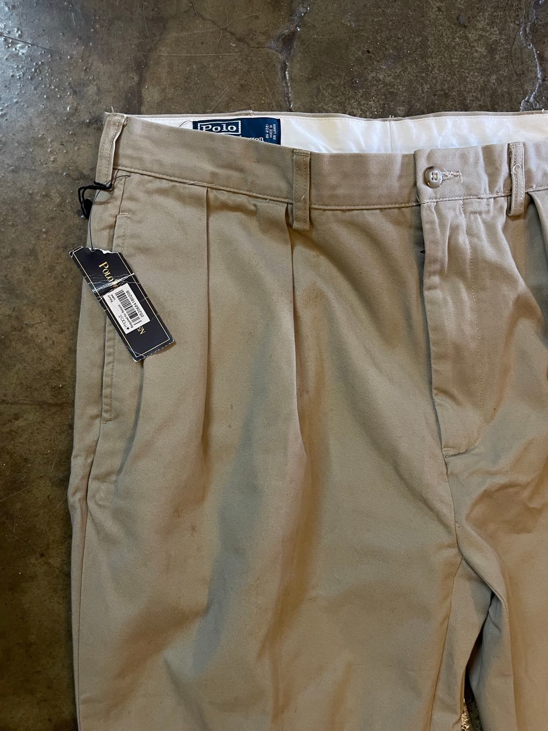 폴로 클래식핏 치노 팬츠 베이지 상품이미지3