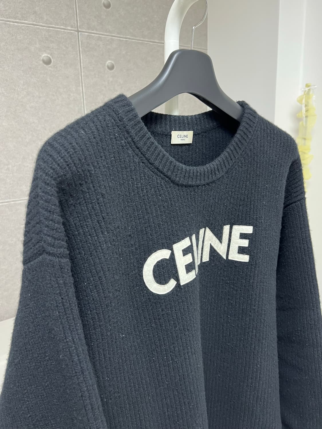 [정품] M 셀린느 울니트 블랙 상품이미지5