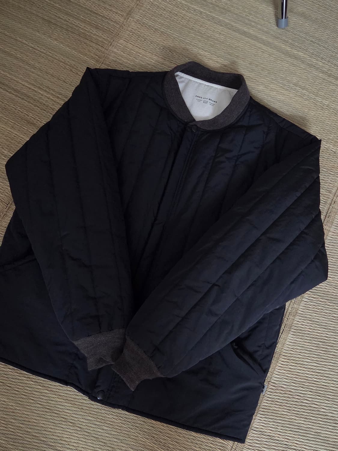 24FW 엔즈앤드민즈 퀼팅자켓 L 상품이미지5