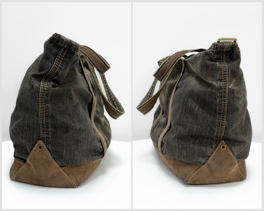 입생로랑 데님 카바스 토트백 상품이미지5