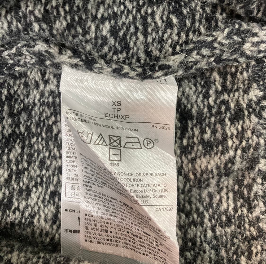 GAP 갭 버튼 업 니트 상품이미지8