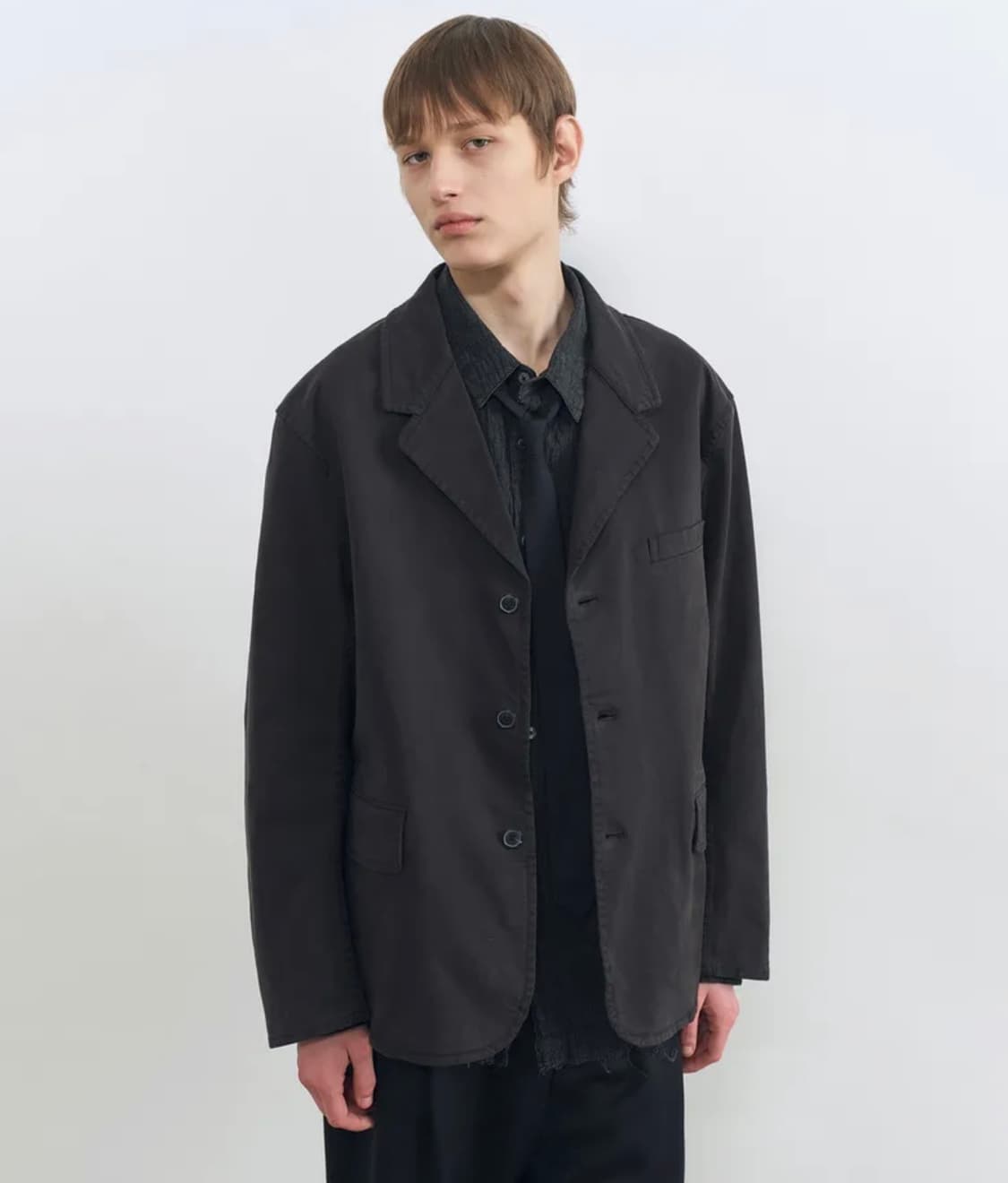 인사일런스 다이드 코튼 블레이저 상품이미지4