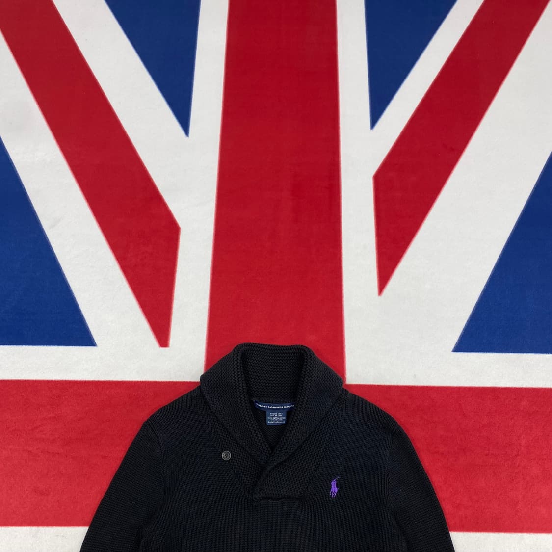 폴로 숄카라니트 여성S 상품이미지2