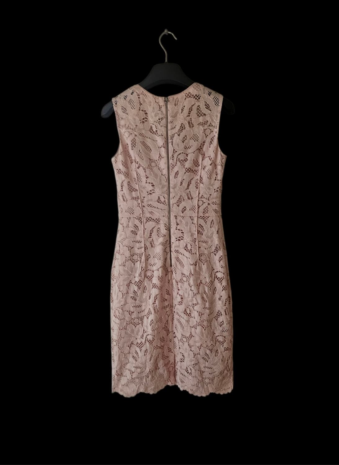 시슬리 핑크 플라워 자수 러블리 민소매 미디원피스 55 상품이미지7