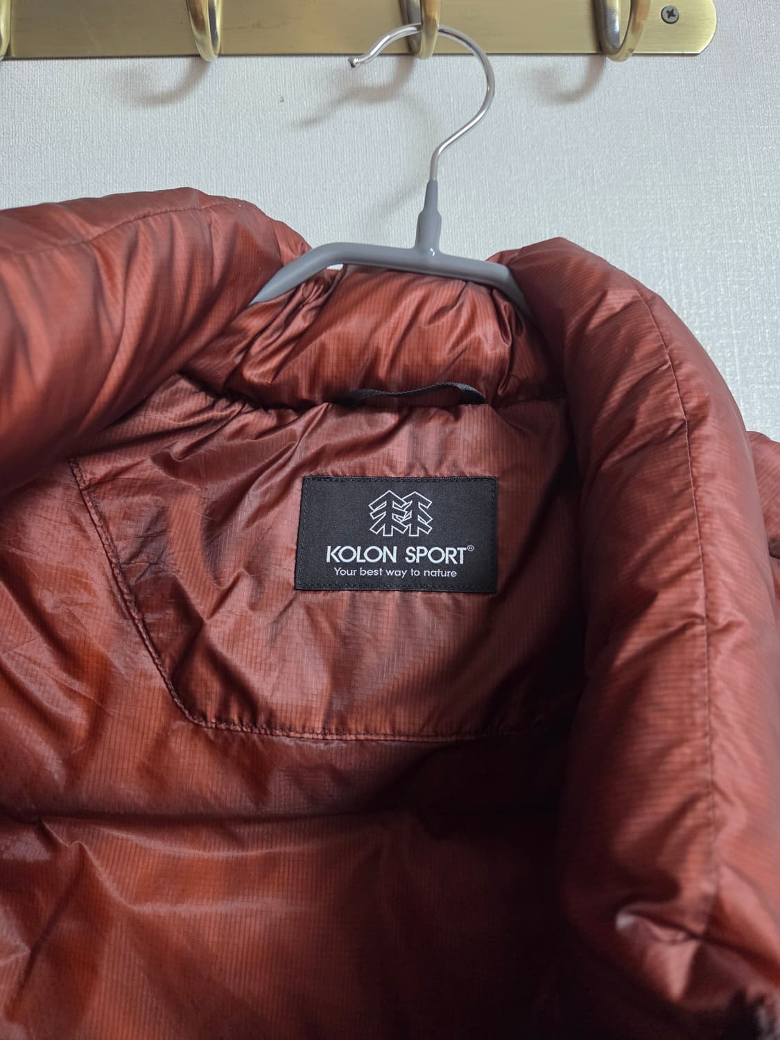 코오롱스포츠 경량 퀼팅 다운베스트 xl 상품이미지3