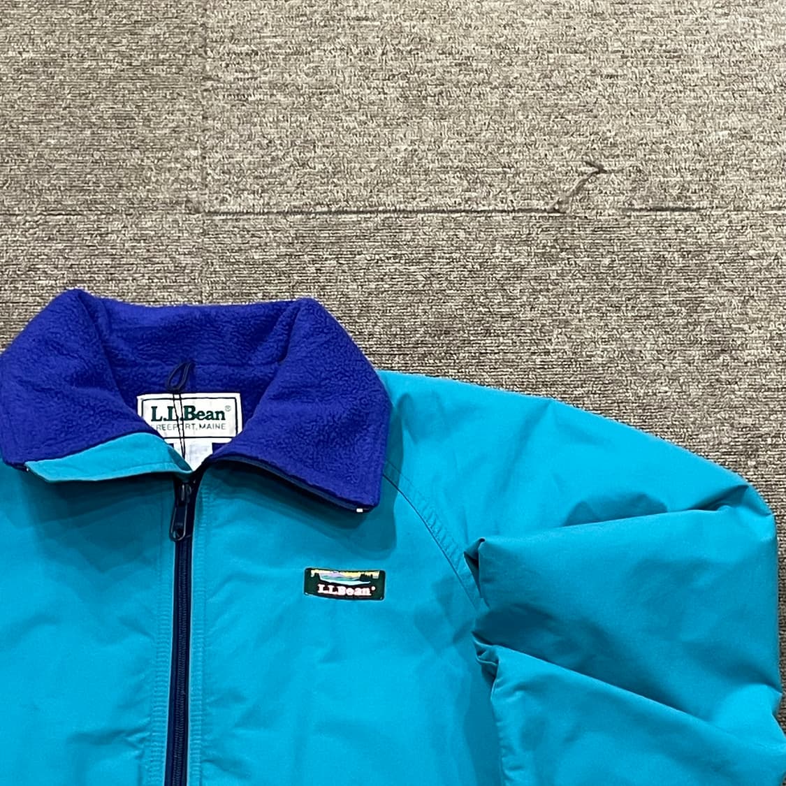 (S) L.L.Bean 엘엘빈 90s 웜업 자켓 상품이미지4