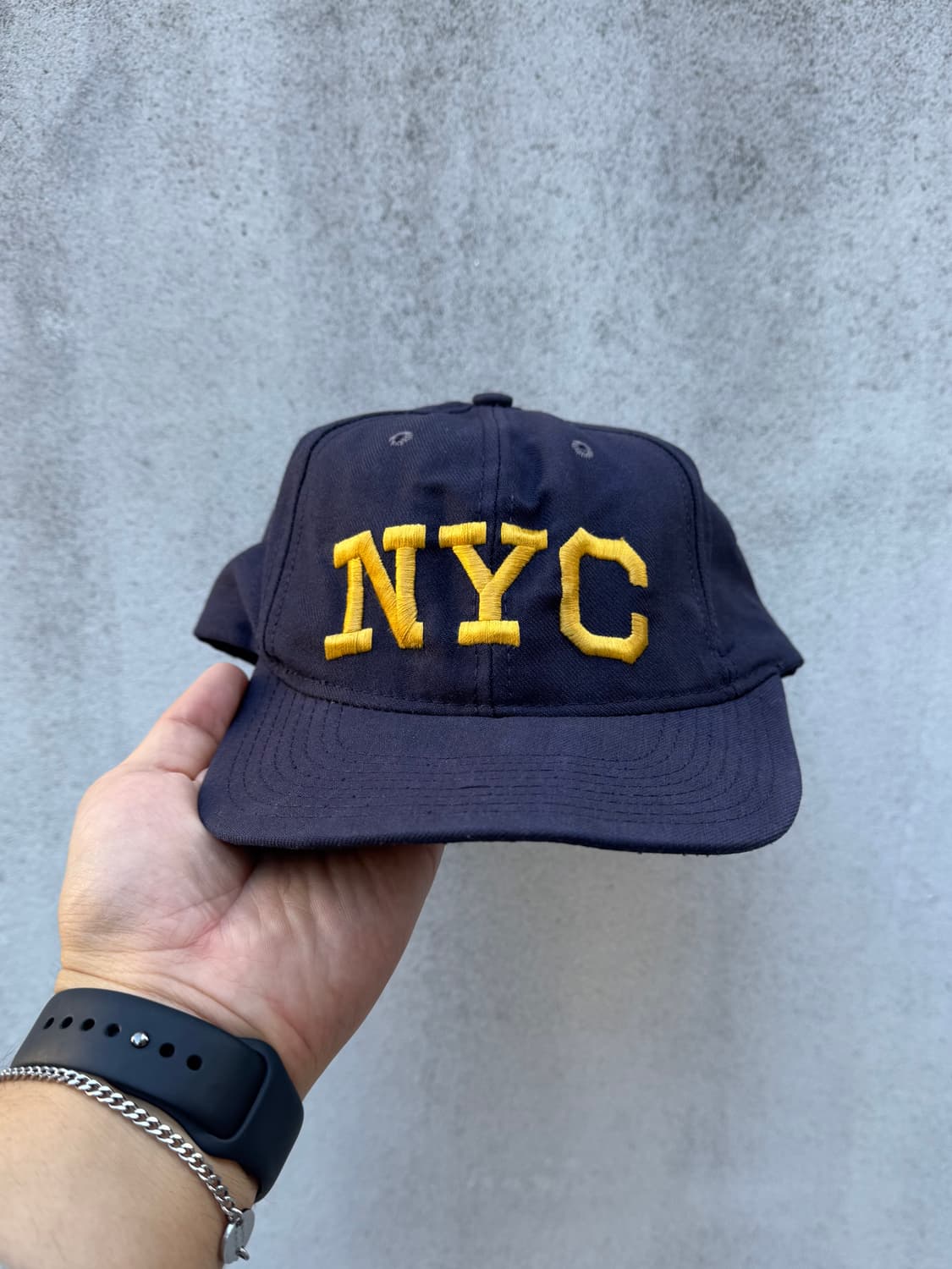 90s 스투시 NYC 로고 볼캡 상품이미지1