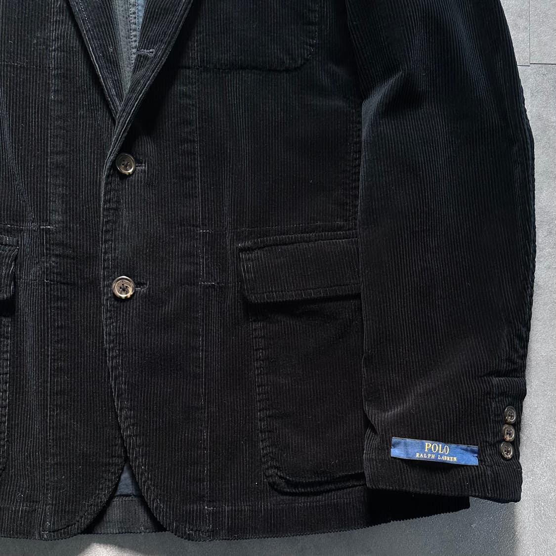 폴로 네이비 코듀로이 스포츠 블레이저 자켓(va.90) 상품이미지3